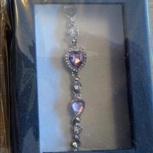 NWT pink crystal bracelet